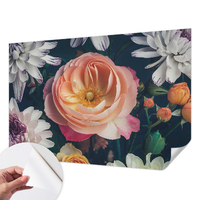 Fototapetai su „Blomsterharmoni“ gėlių raštu