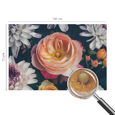 Fototapetai su „Blomsterharmoni“ gėlių raštu