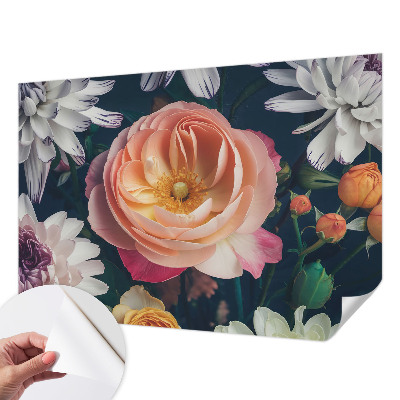 Fototapetai su „Blomsterharmoni“ gėlių raštu