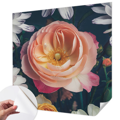 Fototapetai su „Blomsterharmoni“ gėlių raštu