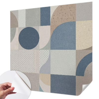 3D fototapetas Geometrinė mozaika