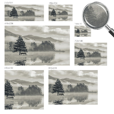 Fototapetas vaiko kambariui Romantiškas peizažas