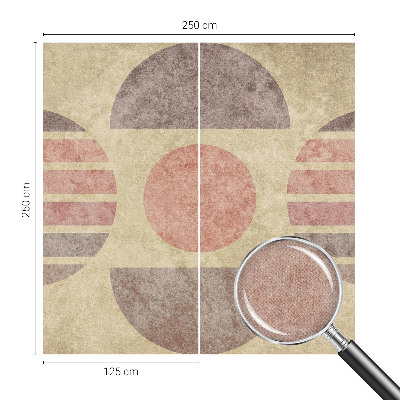 Savaime lipnus fototapetas Geometrinis formuotojas