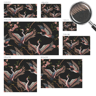 3D fototapetas Blomstermønster