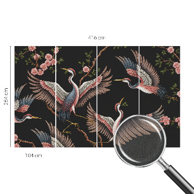 3D fototapetas Blomstermønster