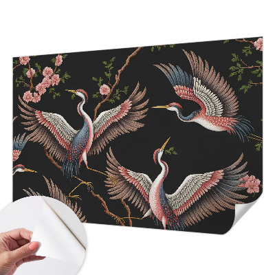 3D fototapetas Blomstermønster