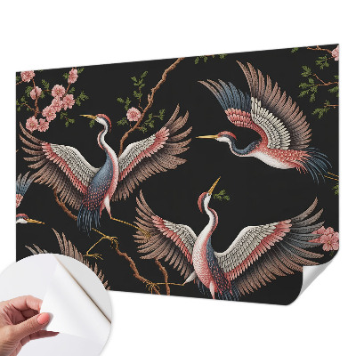 3D fototapetas Blomstermønster