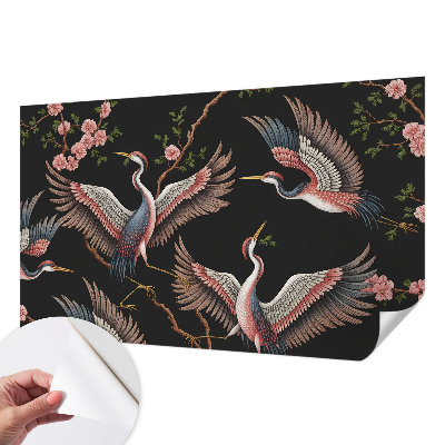 3D fototapetas Blomstermønster