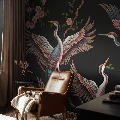 3D fototapetas Blomstermønster