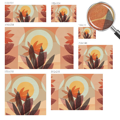 3D fototapetas sienoms Žiedų abstrakcija