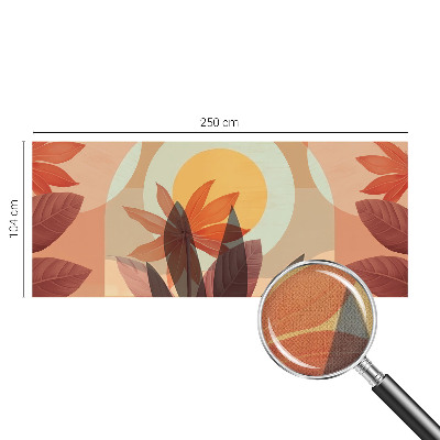 3D fototapetas sienoms su abstrakčiu žiedų motyvu