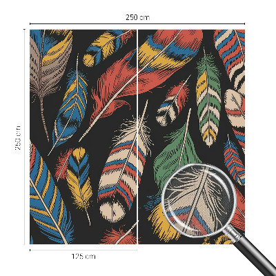 3D fototapetas Spalvingas fjeras