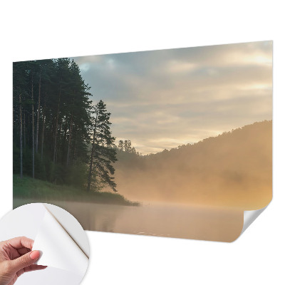 Fototapetas vaiko kambariui Tåget morgen