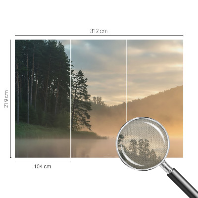 Fototapetas vaiko kambariui Tåget morgen