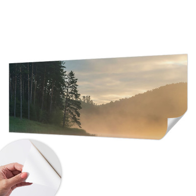 Fototapetas vaiko kambariui Tåget morgen