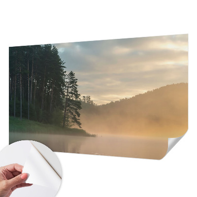 Fototapetas vaiko kambariui Tåget morgen