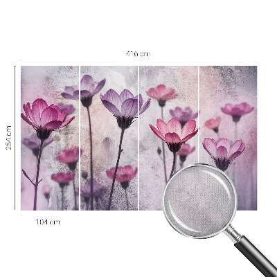 Tapetai Pastelblombster