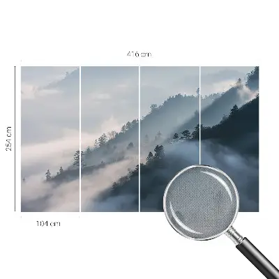Savaime lipnus fototapetas su Tåget kraštovaizdžio motyvu