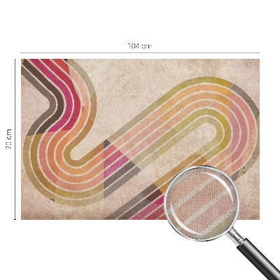 3D fototapetas su geometrinėmis linijomis