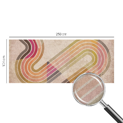 3D fototapetas su geometrinėmis linijomis