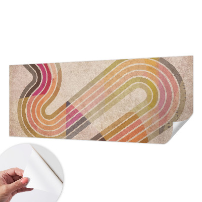 3D fototapetas su geometrinėmis linijomis