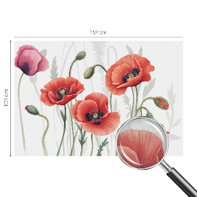 Fototapetas vaikams Røde valmuer