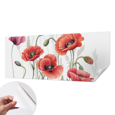 Fototapetas vaikams Røde valmuer