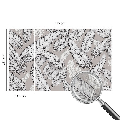 3D fototapetas Subtilus fjeras