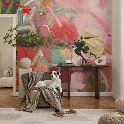 3D fototapetas sienoms Spalvingas kaosas