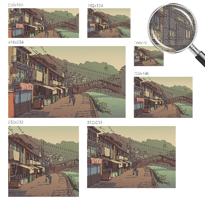 Fototapetas vaiko kambariui Pastellandskab