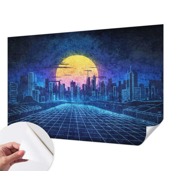 Tapetai Futuristinis peizažas