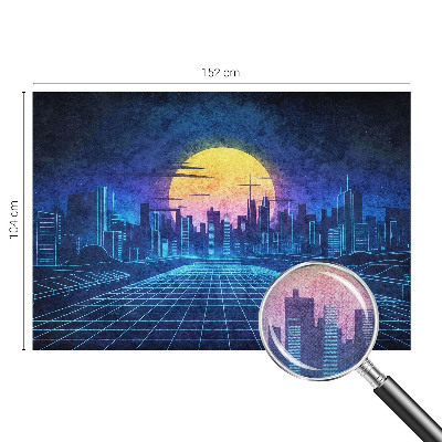 Tapetai su futuristiniu peizažu