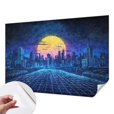 Tapetai Futuristinis peizažas