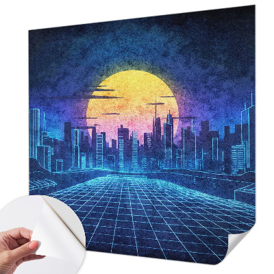 Tapetai Futuristinis peizažas