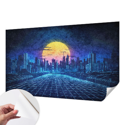 Tapetai Futuristinis peizažas