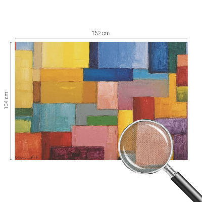 Fototapetas vaikams Farvedės stačiakampis