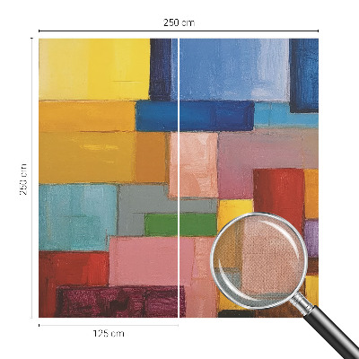 Fototapetas vaikams Farvedės stačiakampis