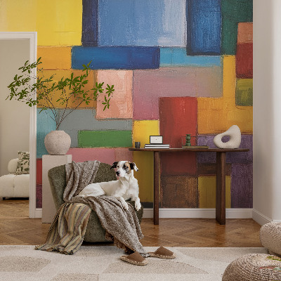 Fototapetas vaikams Farvedės stačiakampis