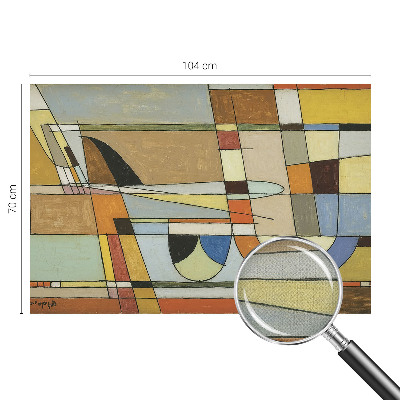 Fototapetas vaiko kambariui Geometrinės harmonikos