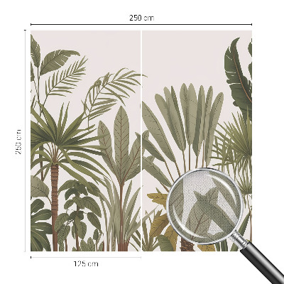 3D fototapetas sienoms Egzotiškas peilis