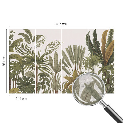 3D fototapetas sienoms Egzotiškas peilis