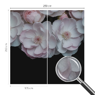 Savaime lipnus fototapetas su delikačiu kibirėliu