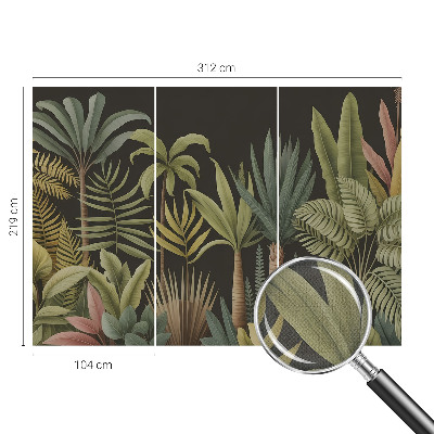 Savaime lipnus fototapetas Tropikų džiunglės