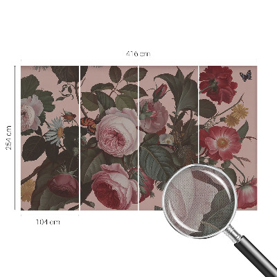 3D fototapetas Blomsteragtig elegancija