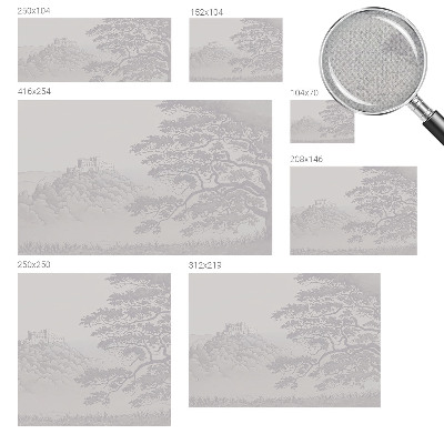 3D fototapetas sienoms Slotlandskab