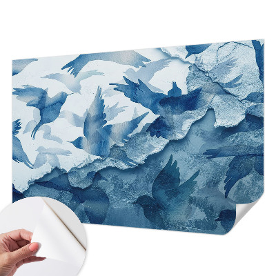 3D fototapetas su dinaminiu fugalės raštu