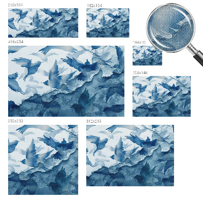 3D fototapetas Dinaminis fugelis