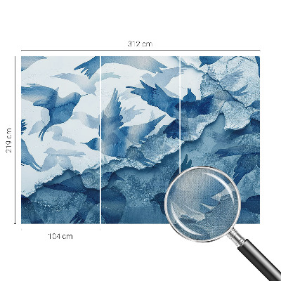 3D fototapetas Dinaminis fugelis