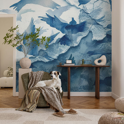 3D fototapetas su dinaminiu fugalės raštu