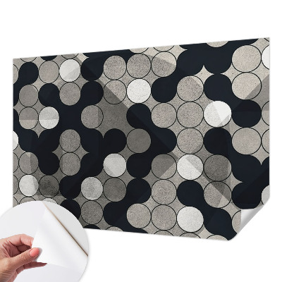 Savaime lipnus fototapetas Geometriniai apskritimai